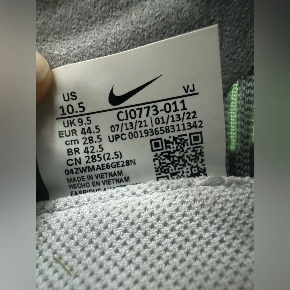 Nike Men's Training‎ Sneaker Size 10.5